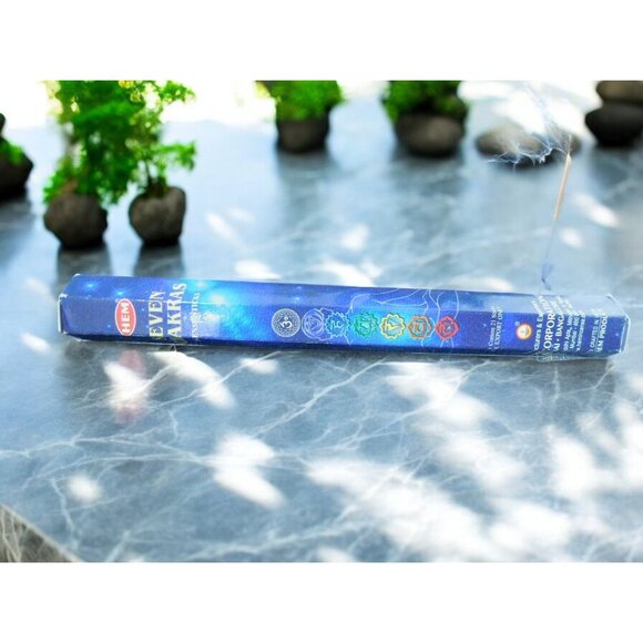 HEM Seven Chakras 20 Incense Sticks Relaxation Meditation Spiritual - Picture 1 of 10
